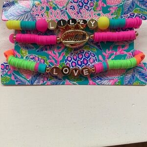 Lilly Pulitzer Neon Bracelet Trio
